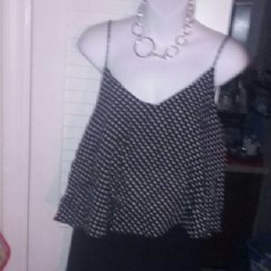 Ladies polka dotted Challis